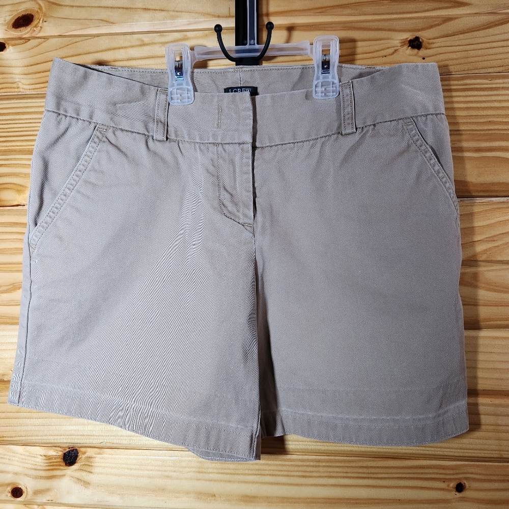 J. Crew Shorts | City Fit Chinos 73235 Beige Women's 4